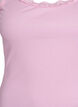 Top met kanten rand, Roze, Packshot image number 2