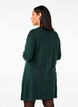 Robes tricot&eacute;es en m&eacute;lange coton-viscose, Vert, Model image number 2