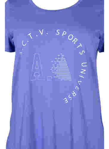 T-shirt de sport avec imprimé, Very Peri A.C.T.V, Packshot image number 2