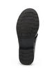 Mocassins croco larges en cuir, Black, Packshot image number 5