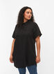 Tunique &agrave; manches courtes en lyocell (TENCEL&trade;), Black, Model image number 0