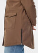 Veste softshell r&eacute;sistante &agrave; l'eau avec doublure matelass&eacute;e, Marron, Model image number 3