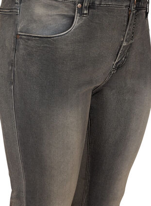Jeans Emily Slim fit à taille régulière, Dark Grey Denim, Packshot image number 2