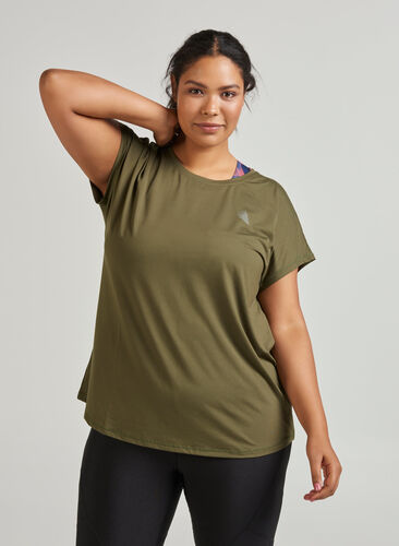 T-shirt basique, Ivy Green, Model image number 0