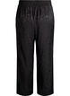 Losse broek met paisleypatroon en hoge taille, Zwart, Packshot image number 1