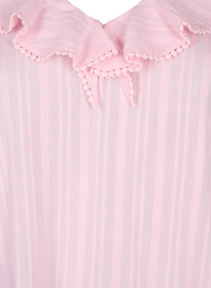 Chemisier à manches 3/4 et dentelle, Almond Blossom, Packshot image number 2