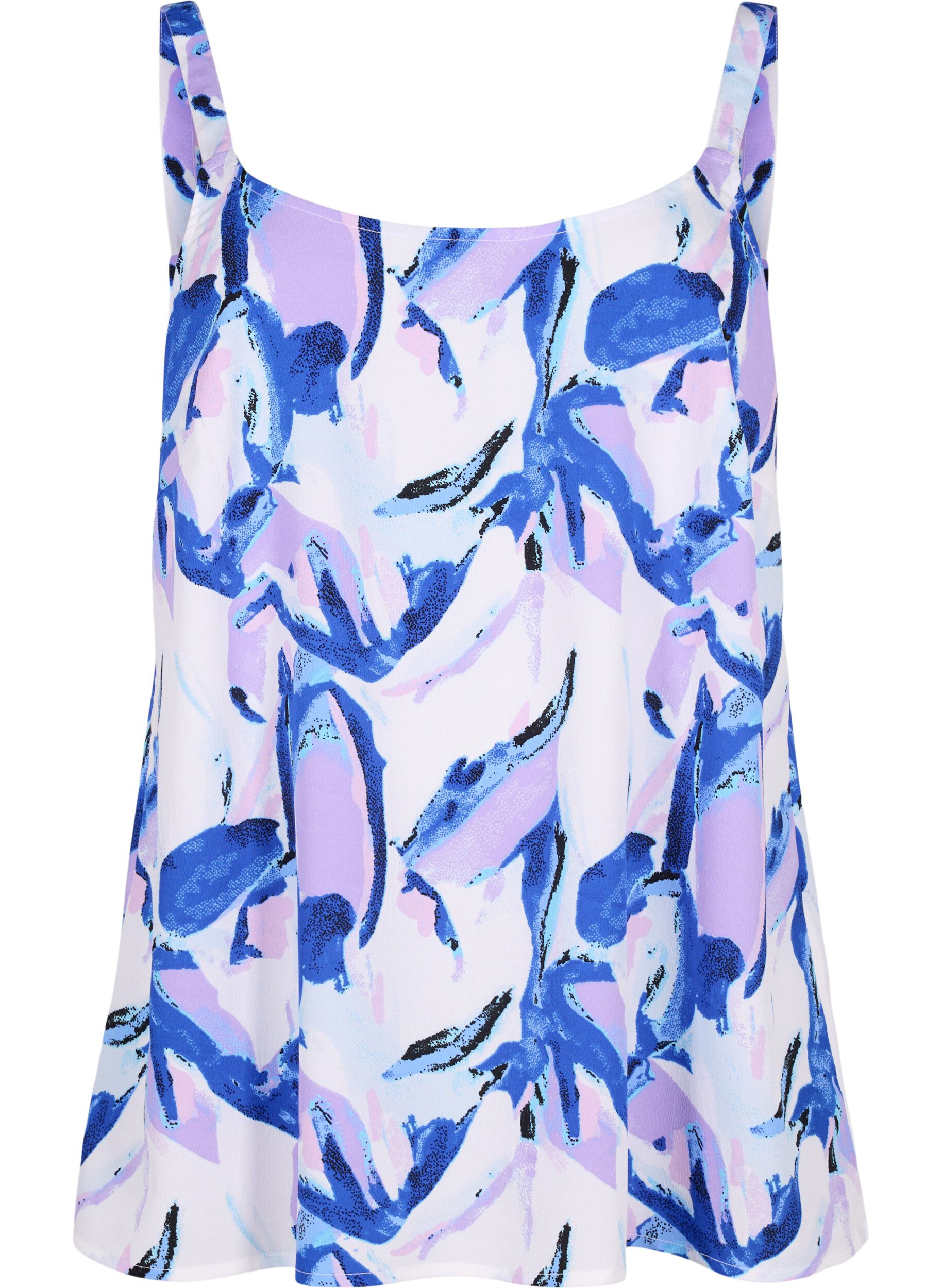 ZizziFLASH - Top met print, Snow White Flower, Packshot image number 0