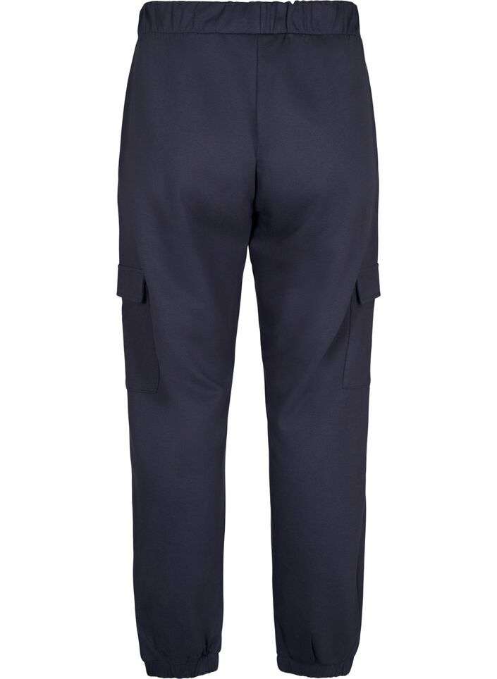 Trainingsbroek met cargozakken, Ombre Blue, Packshot image number 1
