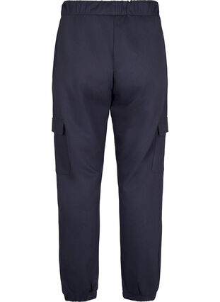 Pantalon de survêtement avec poches cargo, Ombre Blue, Packshot image number 1