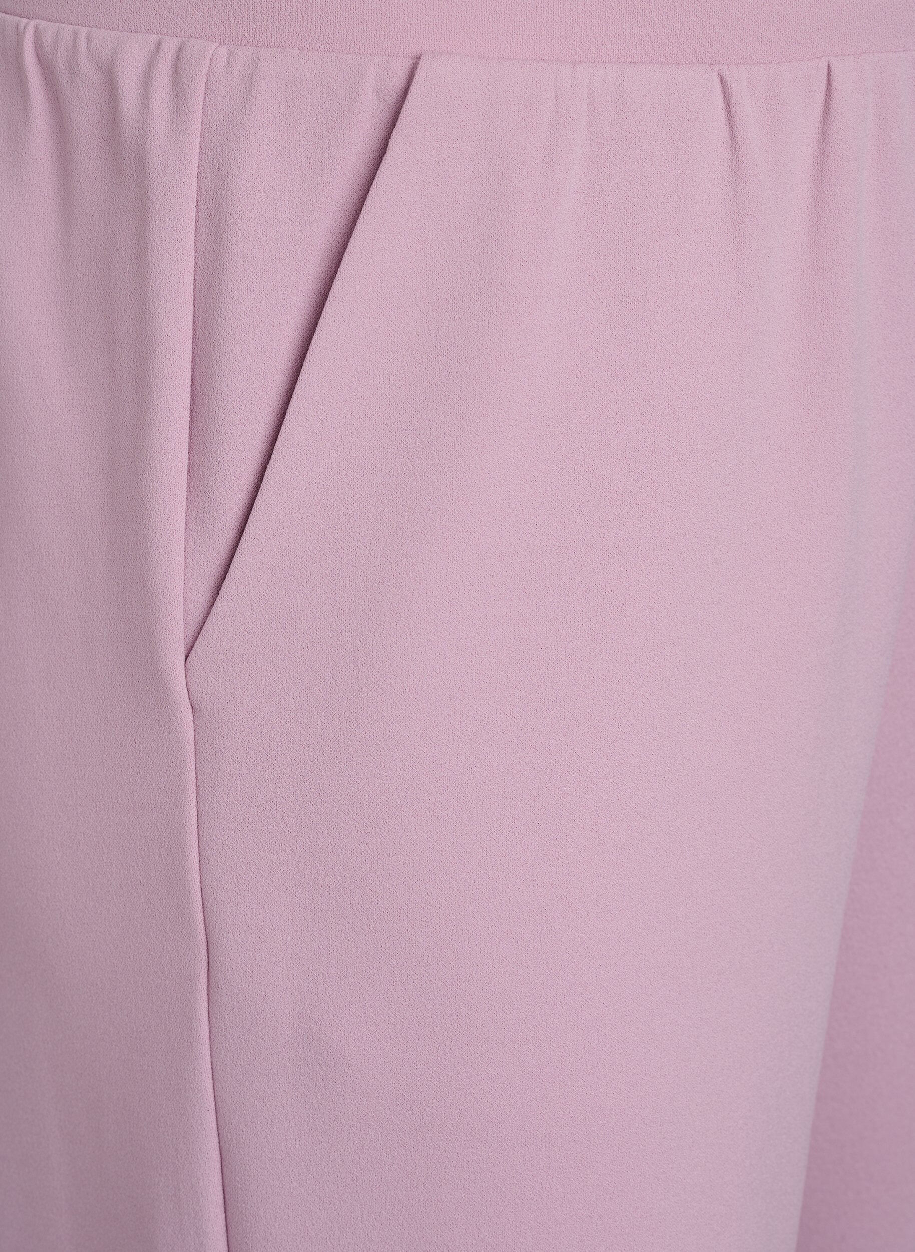 ZizziFLASH - Hoog getailleerde kniebroek met losse pasvorm, Rood, Packshot image number 2