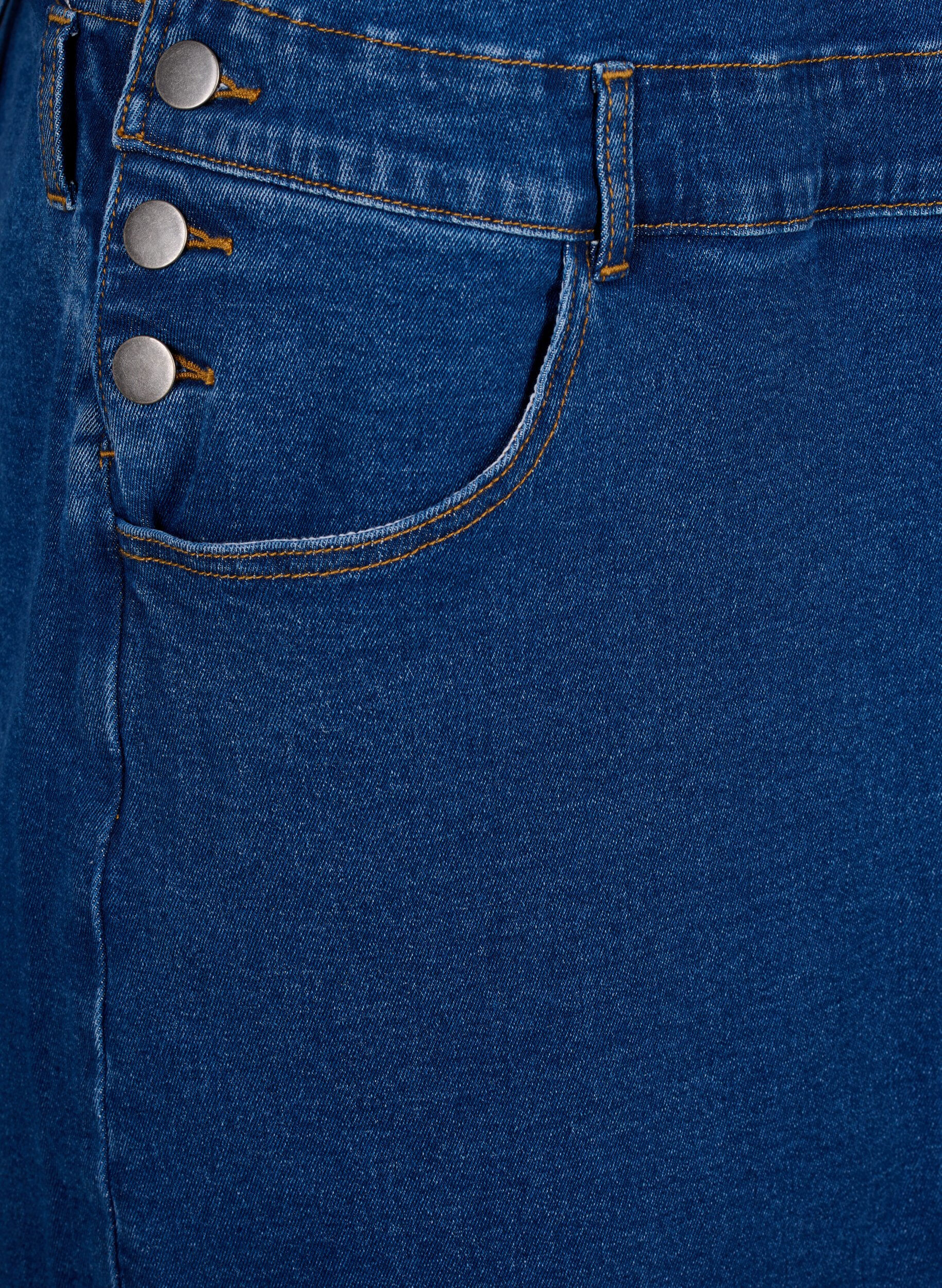 ZizziDenim overall jurk, Blauw, Packshot image number 3