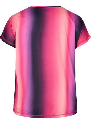 T-shirt de sport à manches courtes avec imprimé, Gradiant AOP, Packshot image number 1
