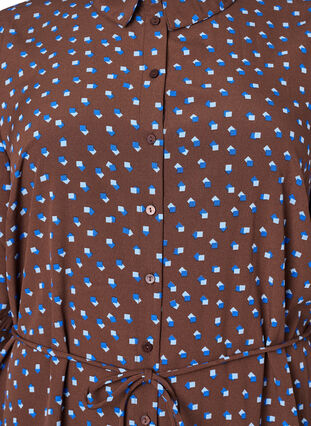 FLASH - Robe chemise avec imprimé, Chicory Coffee AOP, Packshot image number 2