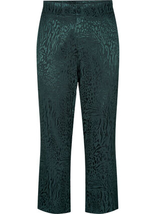 Pantalon ample en viscose avec imprimé ton sur ton, Ponderosa Pine, Packshot image number 0