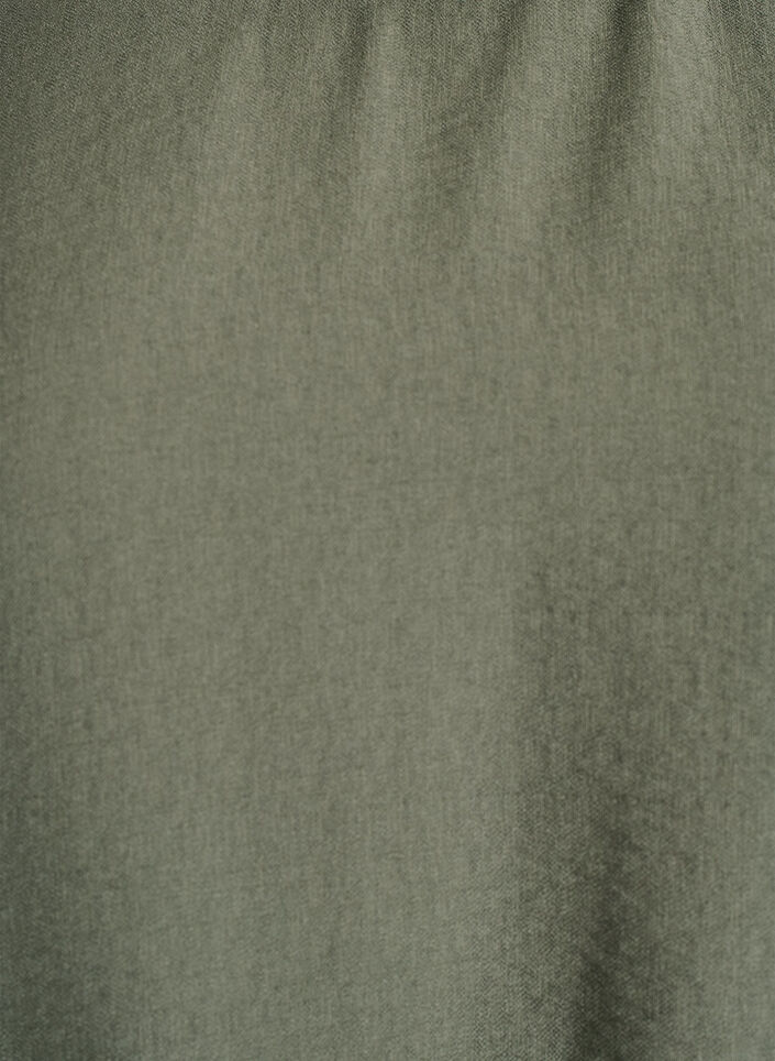 Viscose blouse met lange mouwen, Groen, Packshot image number 2