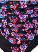 Hoge taille bikinibroekjes met patroon, Paars, Packshot image number 2