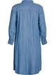 Robe chemise midi en denim lyocell doux, Bleu Clair, Packshot image number 1