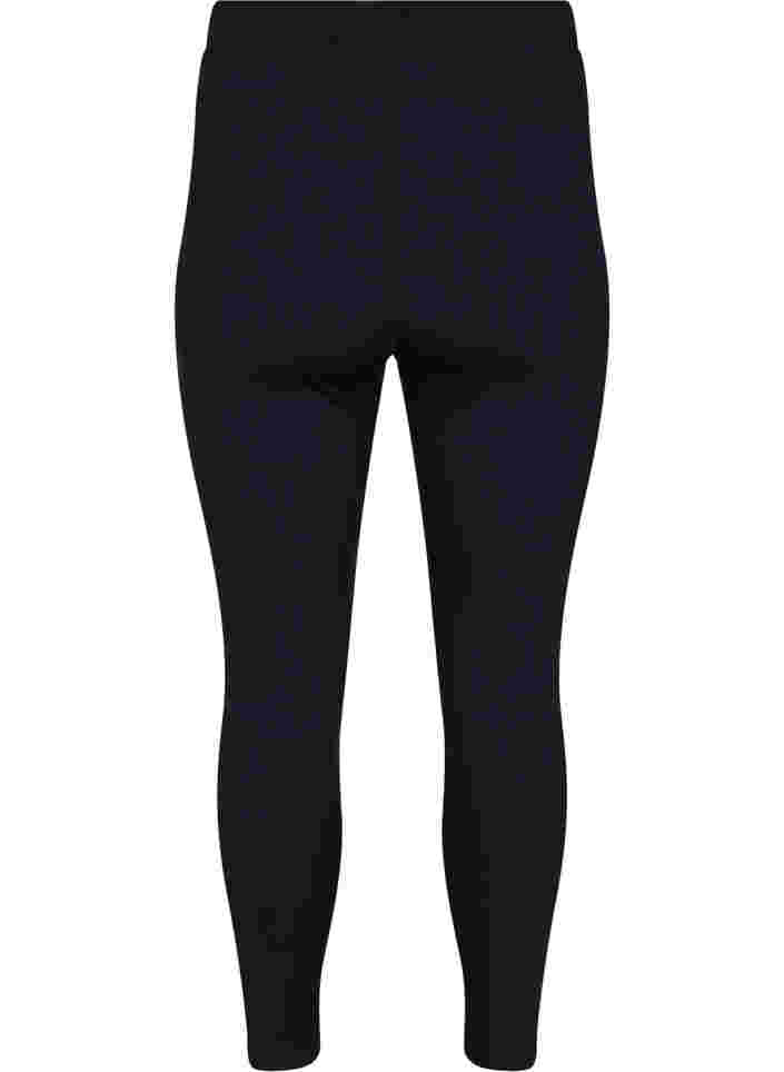 7/8 panty met zakken en verstelbaar trekkoord, Black, Packshot image number 1