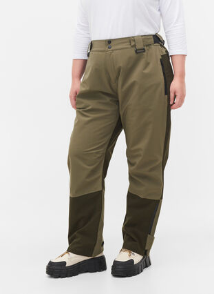 Pantalon shell imperméable avec poches, Forest Night Comb, Model image number 3