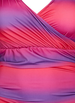 Maillot de bain imprimé avec un rembourrage confortable, Pink Comb, Packshot image number 2
