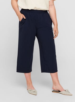 Pantalon 7/8 avec poches, Night Sky, Model image number 2