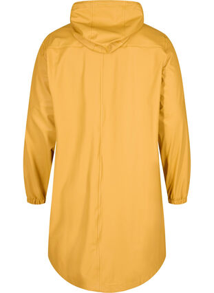 Veste de pluie avec capuche et fermeture boutonnée, Spruce Yellow, Packshot image number 1