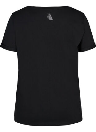 T-shirt, Black Blue Oil, Packshot image number 1
