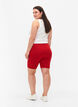 Effen basic fietsbroek, Rood, Model image number 2