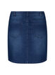 FLASH - Denim rok met knoopsluiting, Blauw, Packshot image number 1