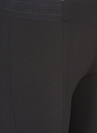 Klassieke legging in effen kleur, Black, Packshot image number 3