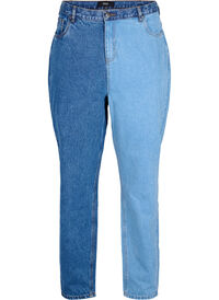 Jeans bicolores Mille mom fit