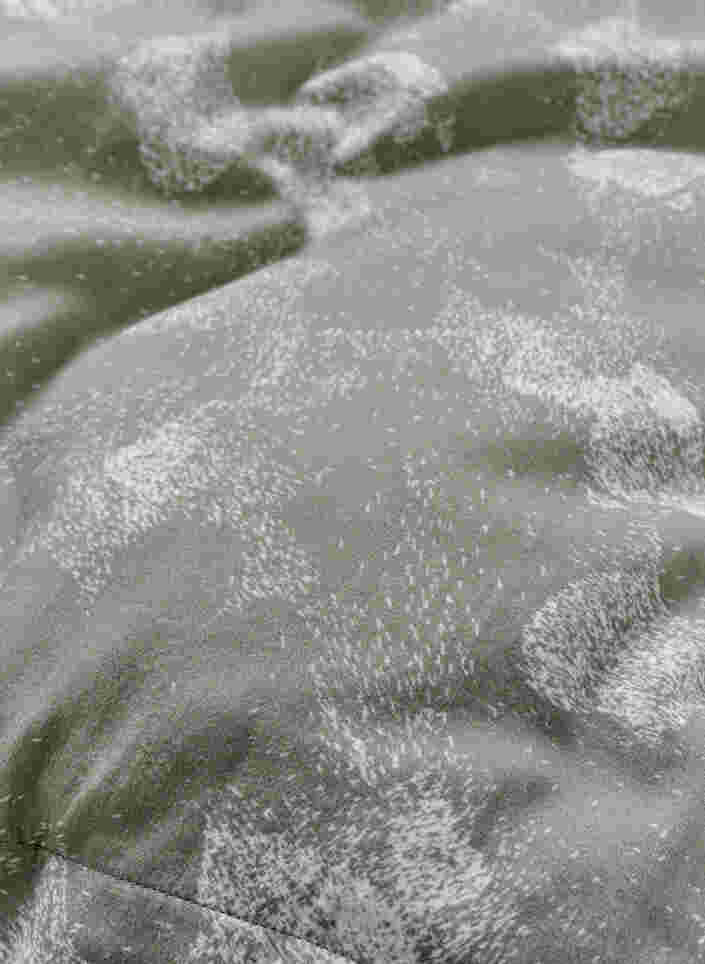 Parure de lit en coton à motifs, Aluminum AOP, Packshot image number 3