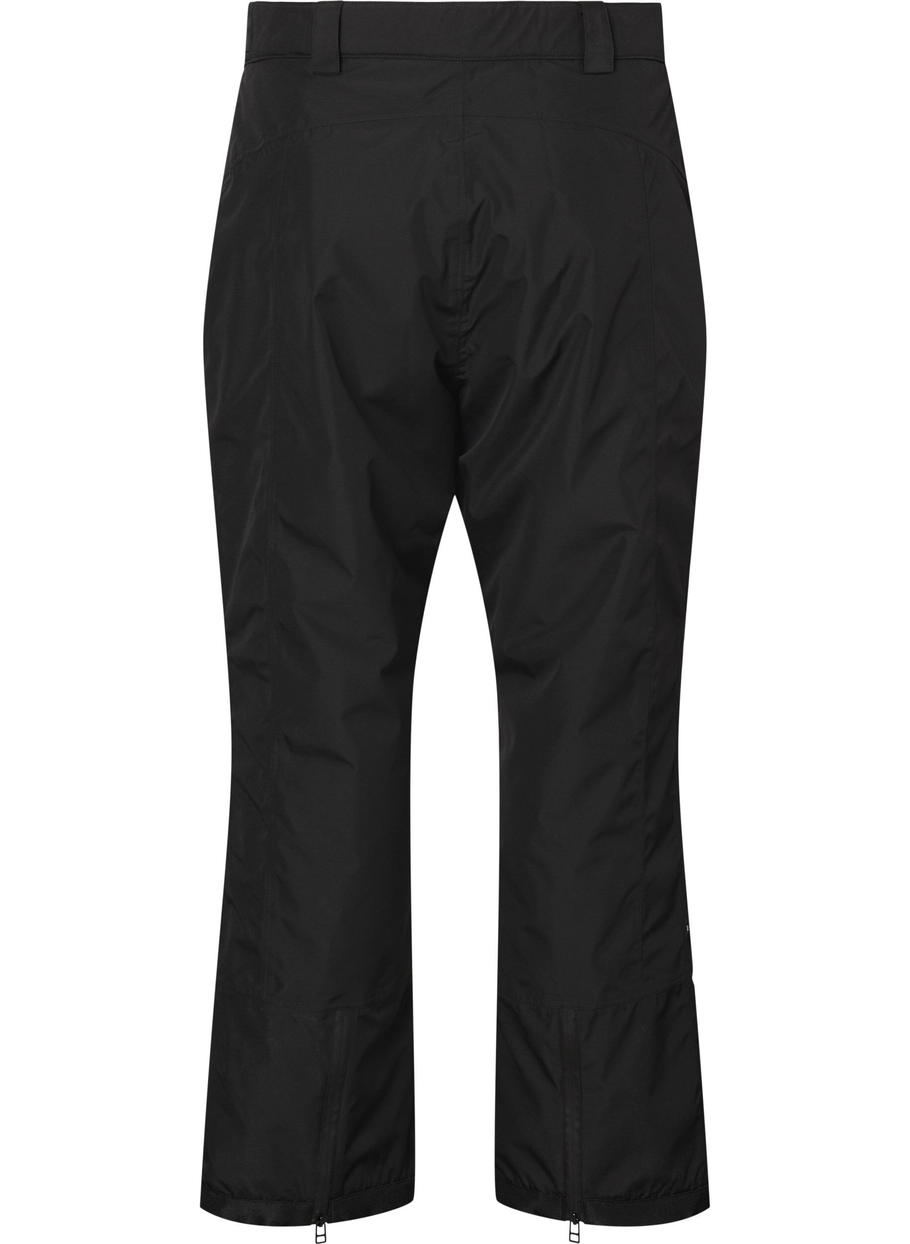 ZizziSkibroek met verstelbare taille, Black, Packshot image number 1