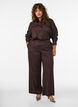 Chemise &agrave; motif cachemire ton sur ton, Marron, Model image number 1