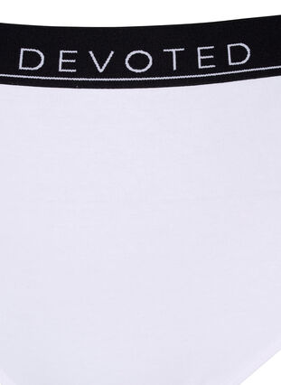 Culotte en coton à taille régulière, B. White/Upper Font, Packshot image number 2