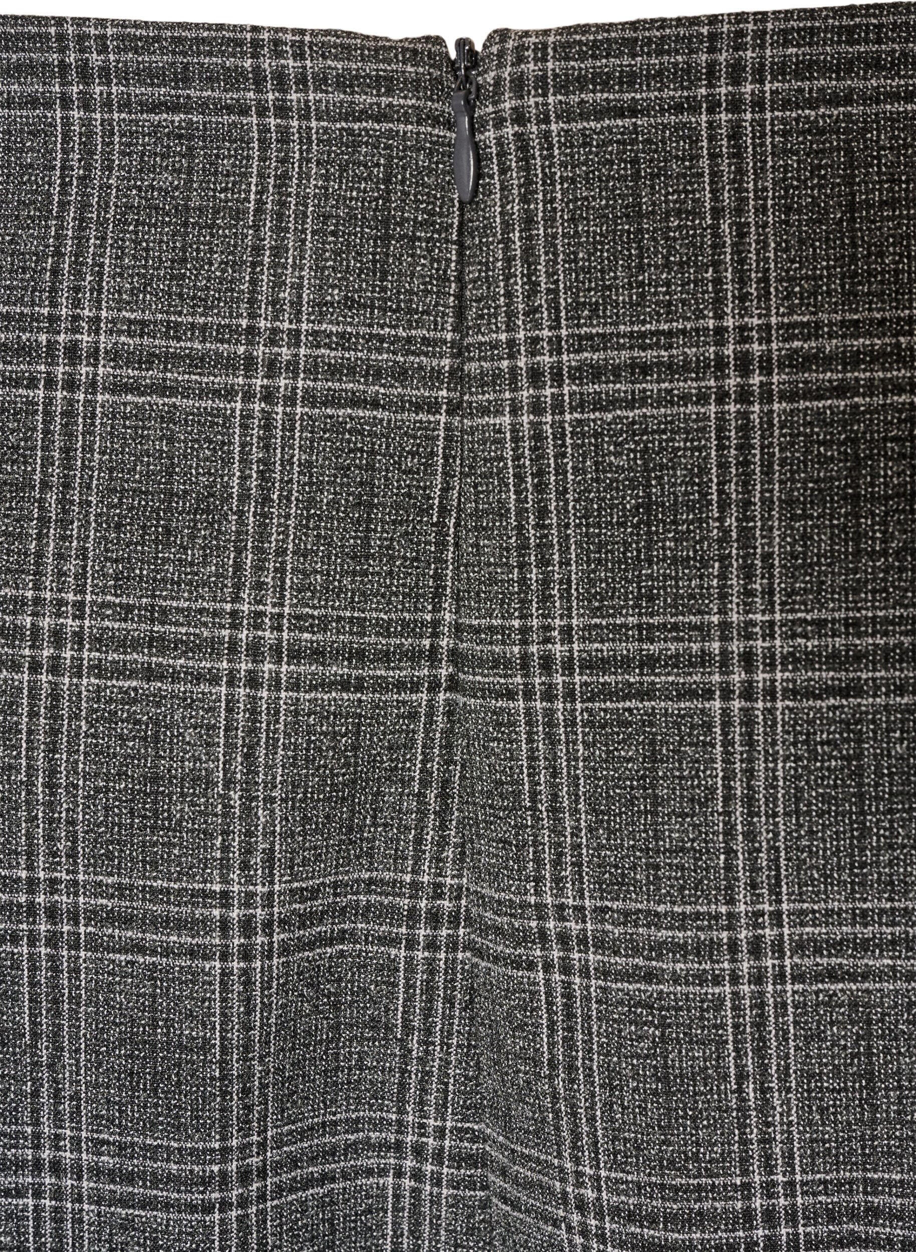 ZizziJupe courte &agrave; coupe &eacute;vas&eacute;e, Gris anthracite, Packshot image number 3