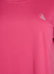 T-shirt de sport couleur unie, Rose, Packshot image number 2
