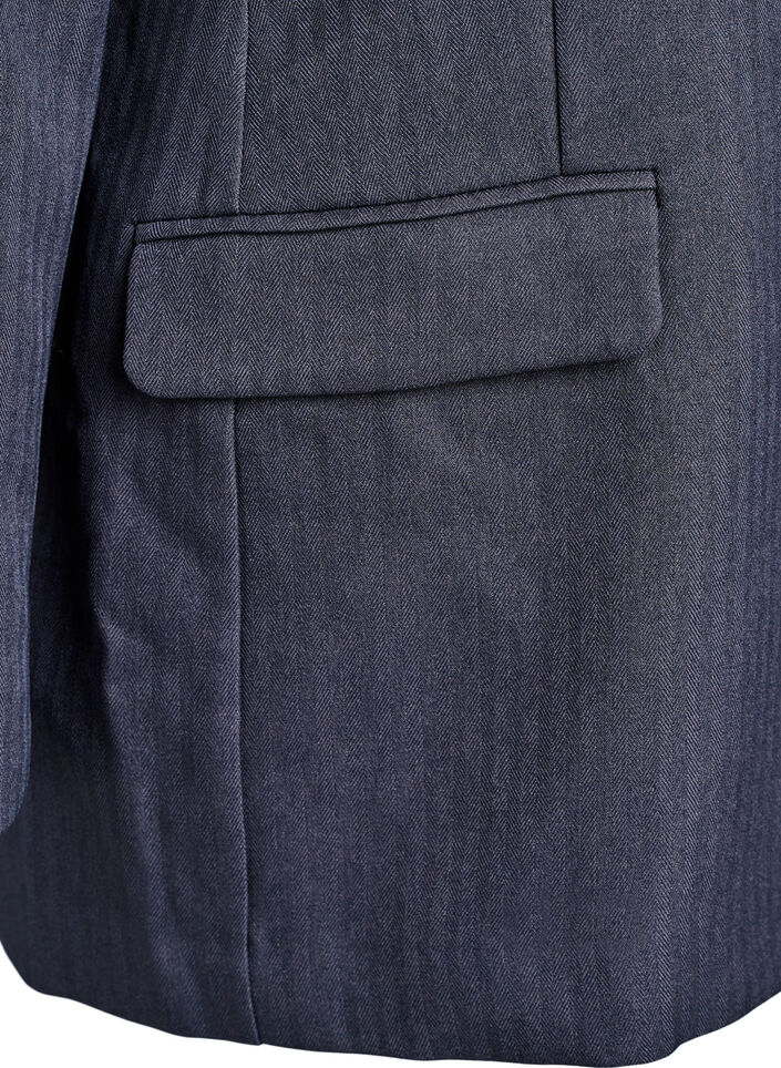 Blazer classique avec poches, Gris anthracite, Packshot image number 3
