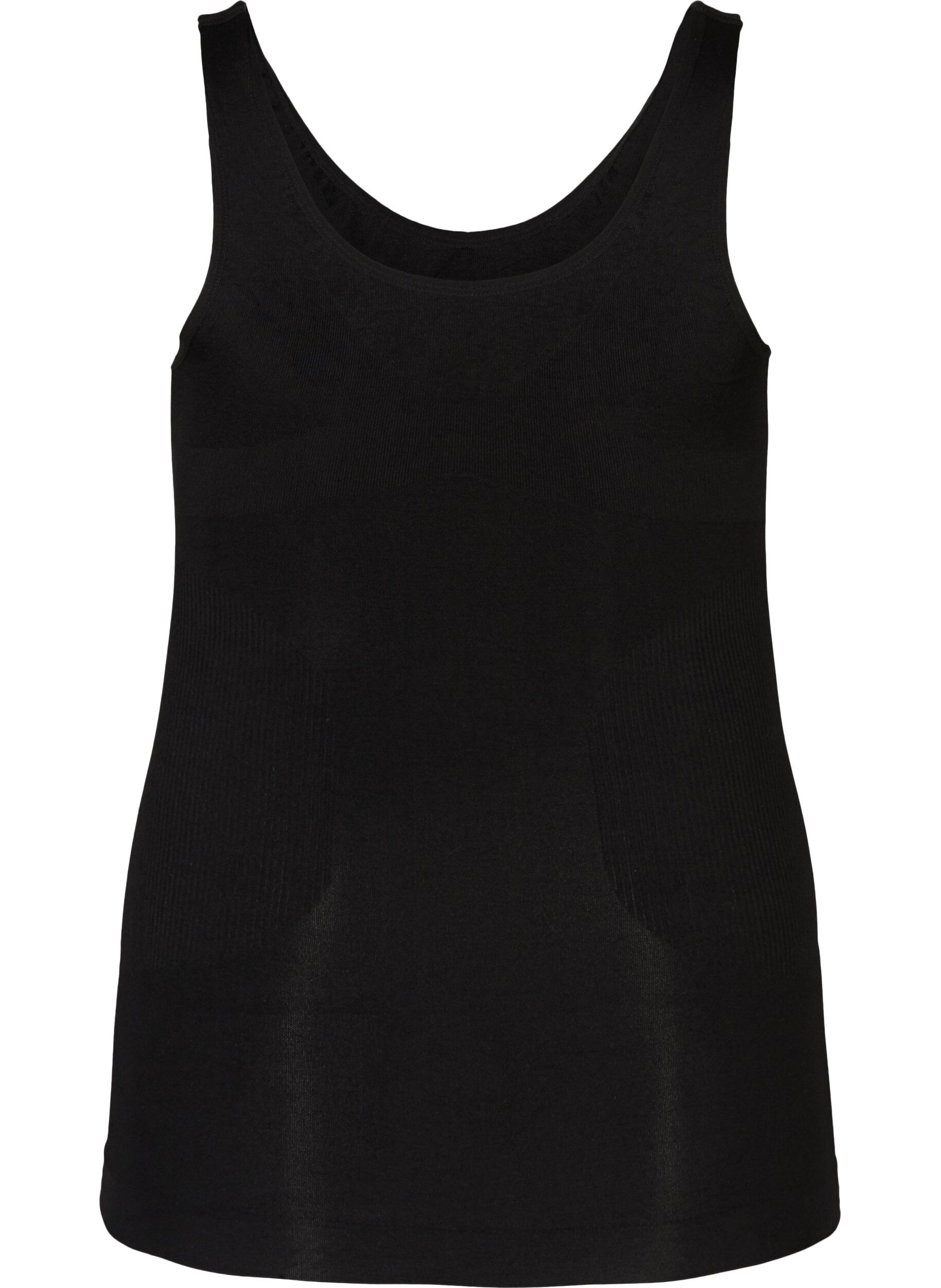 ZizziShapewear top met brede bandjes, Zwart, Packshot image number 1