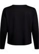 Cardigan met decoratieve knopen en lange mouwen, Black, Packshot image number 1