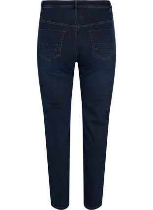 Regular fit Gemma jeans met hoge taille, Dark blue, Packshot image number 1