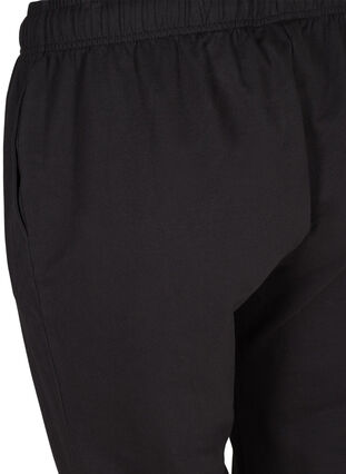 Pantalon de jogging avec largeur et poches, Black, Packshot image number 3