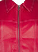 Blouson bomber en similicuir, Rhythmic Red, Packshot image number 2