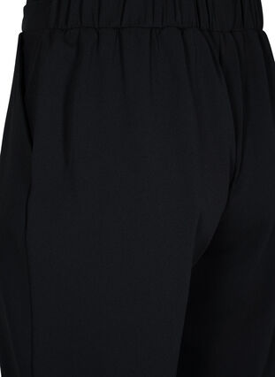 Pantalon 7/8 coupe ample, Black, Packshot image number 3