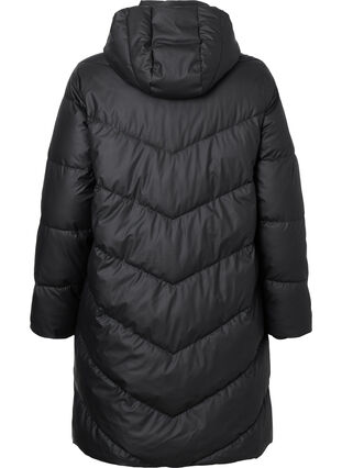 Veste d'hiver imperméable avec capuche détachable, Black, Packshot image number 1