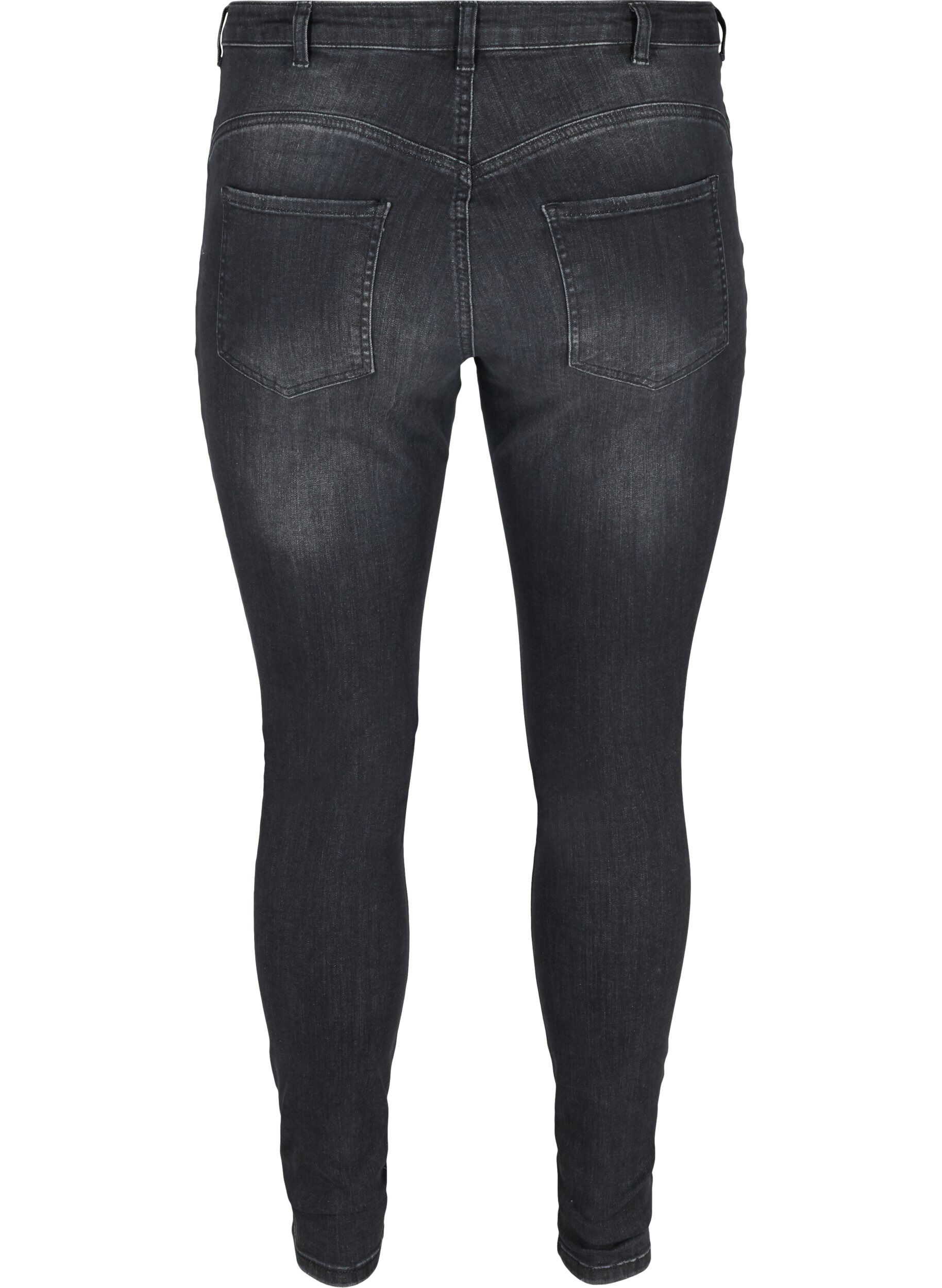 ZizziAmy jeans, Grey Denim, Packshot image number 1