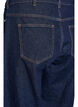 Straight-fit jeans met wijde pijpen en omslagen, Blauw, Packshot image number 3
