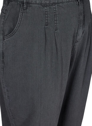 Jean baggy taille haute, Black washed down, Packshot image number 2