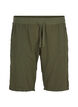 Short en coton ample avec poches, Vert, Packshot image number 0