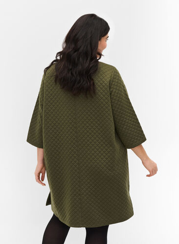 Robe à manches 3/4, Ivy Green, Model image number 1